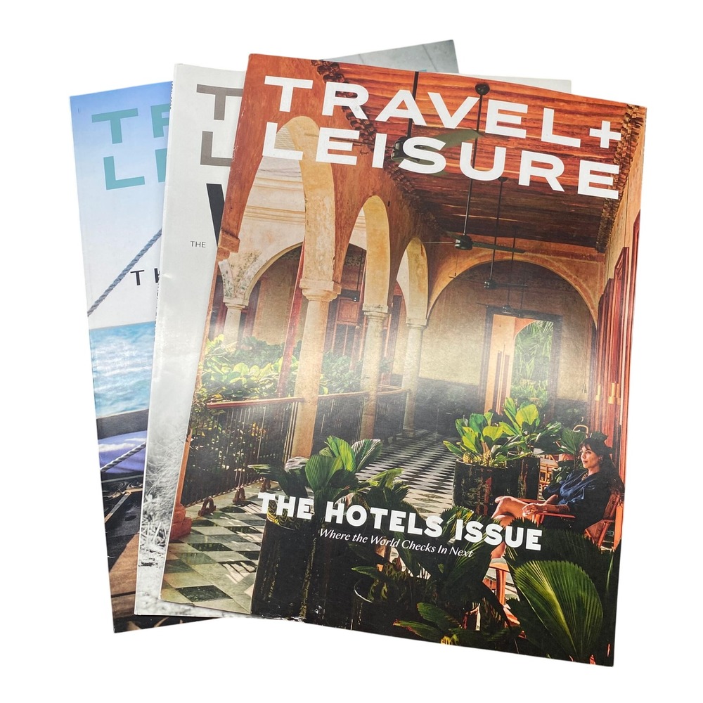 Lot of 3 Travel + Leisure Magazine March April 2026 Destinations Wild Issue